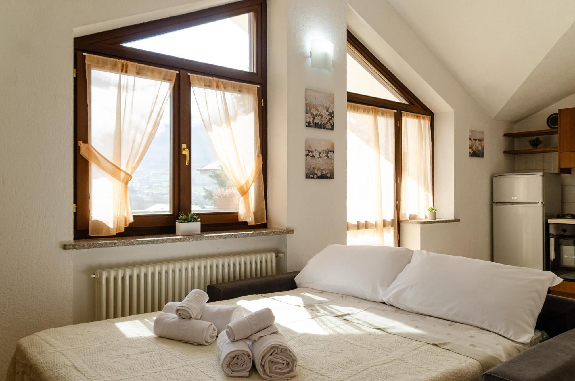 Sarre Skyline Apartment - Relax In Valle D'Aosta Zewnętrze zdjęcie
